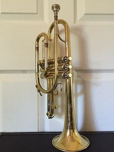 vintage cleveland H.N. white Cornet /horns MADE BY KING # 131857 - Picture 1 of 12
