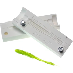 Señuelo de plástico suave molde cebo gusano agitador burbujeante 63-100 mm - Imagen 1 de 4