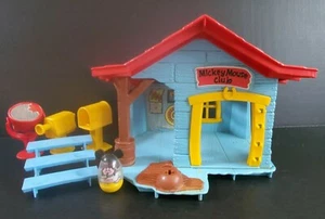 Vintage Weebles Mickey Mouse Club Playset with People Camera Accessories - Picture 1 of 12