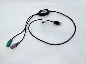 Adaptador de ratón teclado compacto USB a PS/2 Tripp Lite PS/2(F) a USB(M) B015-000 - Imagen 1 de 9