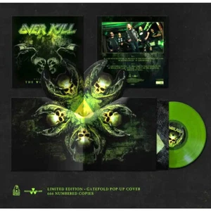 OVERKILL - WINGS OF WAR, 2022 EU GREEN vinyl LP, POP-UP COVER, 339/666! SEALED! - Picture 1 of 1