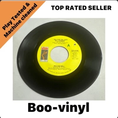William Bell - All For The Love Of A Woman 7” Stax Vinyl Record EX / M - Bild 1 von 4