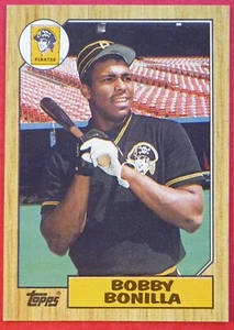 1987 Topps Bobby Bonilla RC #184 (Pirates) - Picture 1 of 1