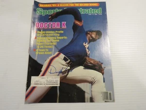 Dwight Gooden signierter Sport-Illustrierter Einband - Bild 1 von 2