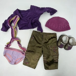 American Girl Puppe Marisol’s Meet Outfit Pullover Schal Hose Schuhe Mütze - Bild 1 von 14
