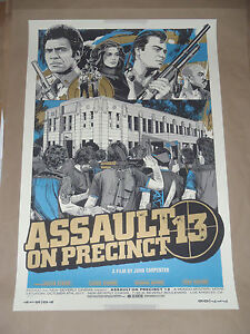 Assault on Precinct 13 Tyler Stout movie poster print Alamo Mondo John Carpenter