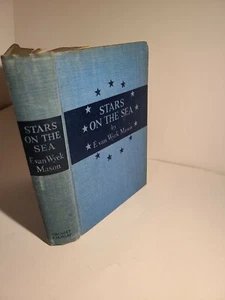 Vintage Stars on The Sea by F.Van Wyck Mason 1940 1st Edition Origin of US Navy  - Bild 1 von 10