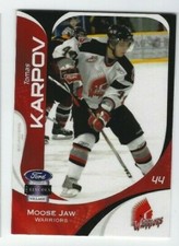 Tomas Karpov 2007-08 Moose Jaw Warriors
