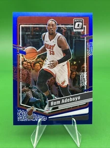 🔵 /49 Blue 2023-24 Panini Donruss Optic Prizm  Bam Adebayo #13 Heat - Picture 1 of 2