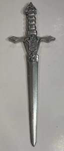 "Espada colgante de pared de metal fundido vintage años 70 decoración 15 3/4""" - Imagen 1 de 7