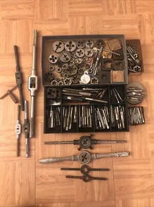 Vintage Tap & Die Huge Lot Please Look At All Of The Pictures - Picture 1 of 15