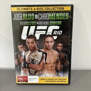 UFC Rio Jose ALDO vs Chad Mendes 2 Discs 2012, DVD New R4 Mixed Martial Arts Mma - Picture 1 of 4