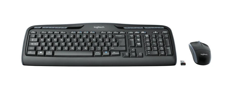 Logitech 920-008533 820592 MK330 combo German Wireless Mouse and keyboard ~E~ - Bild 1 von 1