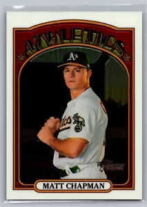 Topps Heritage #123 2021 Matt Chapman/999 - Imagen 1 de 2