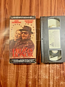 Prizzi's Honor VHS 1985 Movie Jack Nicholson Kathleen Turner Comedy Romance 80's - Picture 1 of 8