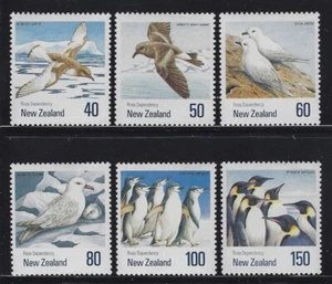 Nueva Zelanda 1990 Antarctic Petrels Set Sc# 1008-13 NH - Imagen 1 de 1