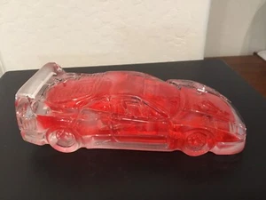 FERRARI F-40 LEAD CRYSTAL PAPER WEIGHT, RED & CLEAR, MAGIC CRISTAL /W. GERMANY - Picture 1 of 9