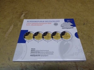 Deutschland , 2018 , 5 x 2 Euro PP , Berlin in Original VFS Folder - Bild 1 von 1