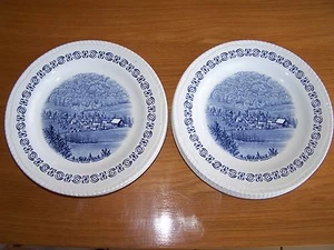 PIATTI LEGNO & FIGLI "PLYMOUTH VILLAGE, VERMONT" - Foto 1 di 4