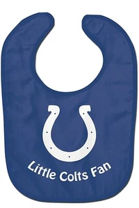 NFL Little Indianapolis Colts Fan Baby Infant ALL PRO BIB Blue by WinCraft - Picture 1 of 2