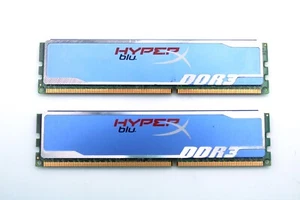 HyperX BLU _ 8GB RAM Kit (4GB x 2) _ DDR3-1333 _ 1.5v _ KHX13C9B1/4R - Picture 1 of 3