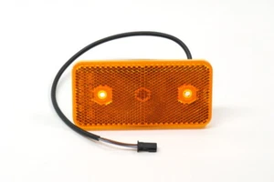 02-2014 MERCEDES G500 G550 G55 G63 FRONT AMBER SIDE MARKER LAMP LIGHT SINGLE OEM - Picture 1 of 1