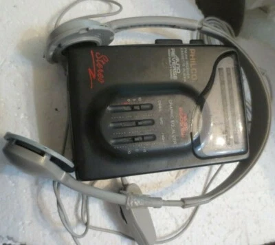 Philco Reproductor de Cassette Estéreo Portátil Modelo 800k Auriculares Ecualizadores Integrados Foto 1 de 4