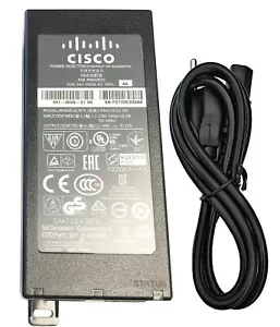 48V AC Adapter For Cisco TelePresence Touch 10 TTC5-09 Control Panel CS-TOUCH10 - Picture 1 of 4