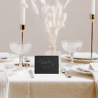 12 STCK. MINI-TAFEL - Buffet Tischplatte Lebensmittelschild für Hochzeit, Memo-QN