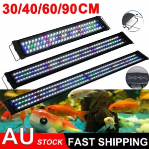 30-90CM Aquarium Light Lighting Full Spectrum Aqua Plant Fish Tank Bar LED Lamp - Picture 1 of 23