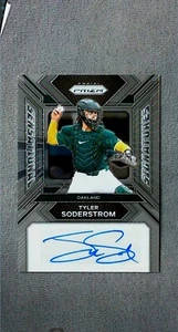 2024 Panini Prizm Sensational Signatures #SS-TS Tyler Soderstrom Athletics - Picture 1 of 2