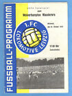 Orig.PRG   UEFA Cup  1973/74   1.FC Lok Leipzig - Wolverhampton Wanderers ! RARE