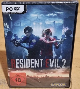Resident Evil 2 Remake Para PC DVD-Rom Nuevo y Sellado *Idioma de Caja de Importación Alemana* - Imagen 1 de 5