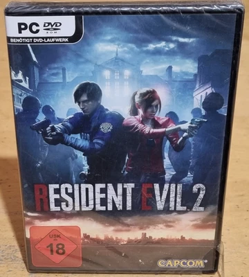 Resident Evil 2 Remake For PC DVD-Rom New & Sealed *German Import Box Language* - Image 1 of 4