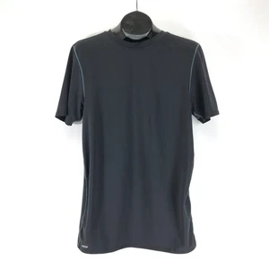 ALO Yoga Cool Fit Short Sleeve Athletic T-Shirt Men's XL Black Performance Gym - Picture 1 of 11
