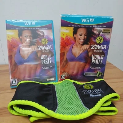 New Sealed Zumba Fitness World Party Big Box LE Nintendo Wii U NTSC-J CIB Rare - Image 1 of 4