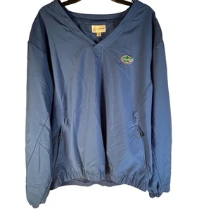 Cutter and Buck Blue Florida Gators V-Neck Windbreaker Jacke Herren Gr. XL 0039 - Bild 1 von 6