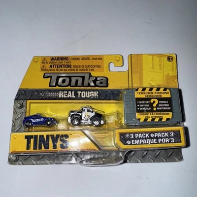 Tonka Tiny’s 3 Pack Police Includes A Mystery Vehicle - Image 1 of 3