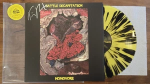 Cattle Decapitation - Homovore "Release The Gimp" Color Vinyl LP AUTOGRAPHED! - Imagen 1 de 7