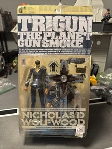 Figura de acción Trigun The Planet Gunsmoke Nicholas D Wolfwood - Kaiyodo - Imagen 1 de 13