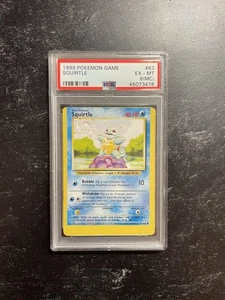 PSA Base Set Bulbasaur Set 63/102 Miscut Error Pokemon Card RARE - Picture 1 of 2