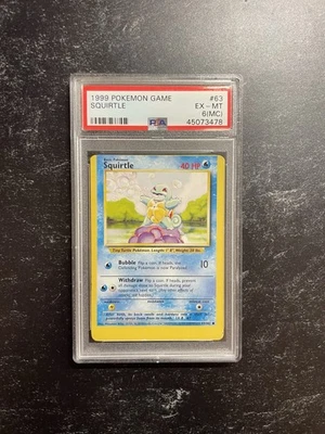 PSA Base Set Bulbasaur Set 63/102 Miscut Error Pokemon Card RARE - Image 1 of 2