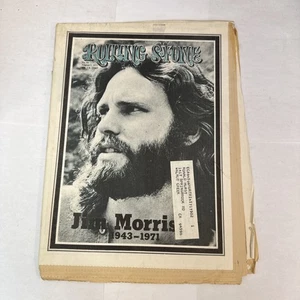 Rolling Stone Magazine Issue 88 August 5 1971 Jim Morrison Tribute - Picture 1 of 4