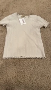 Size 6x Girls Top In A Cream Color By Jessica Simpson - Picture 1 of 1