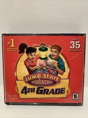 Jump Start Advanced 4th Grade Windows & Macintosh CD-ROM/ 3 Disc set   - Image 1 of 4