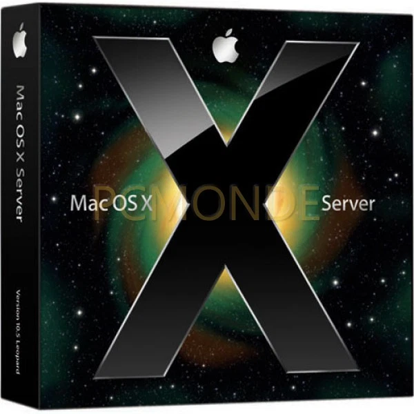 Apple Mac OS X Server v10.5 Leopard Unlimited-Client License (MB004Z/A) - Image 1 of 1