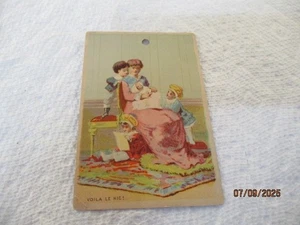 Victorian Trade Card Miles Premium Baking Powder Philadelphia PA - Picture 1 of 2