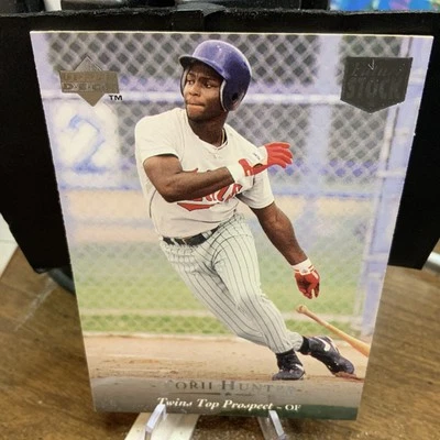 1995 Upper Deck Minor League Top Prospect Future Stock Torii Hunter #128 - Image 1 of 2