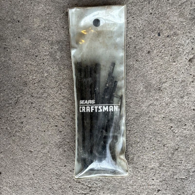 NEVER USED VINTAGE SEARS CRAFTSMAN 9 46677 20 PC METRIC HEX KEY SET USA - Image 1 of 3