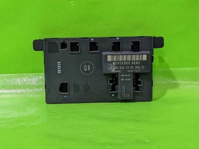 02-07 MERCEDES BENZ C230 DRIVER MÓDULO DE CONTROLE DA PORTA DIANTEIRA ESQUERDA FABRICANTE DE EQUIPAMENTO ORIGINAL 4342-15 - Imagem 1 de 3